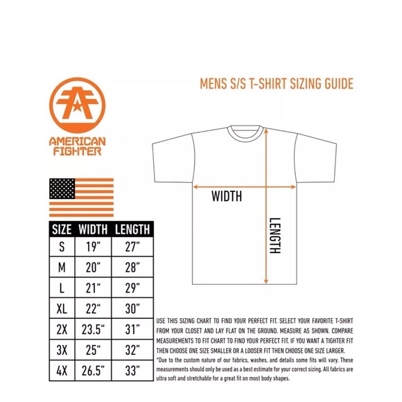 AMERICAN FIGHTER FAIRBANKS Men's T-Shirt - Picture 6 of 9